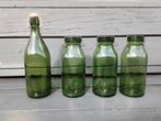 Flessen weckflessen brocante vintage groen glas, Ophalen