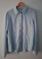 Mooie lichtblauwe blouse met glansje Fifth House maat 42/44, Blauw, Maat 42/44 (L), Ophalen of Verzenden, Zo goed als nieuw