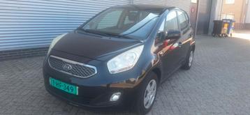 Kia Venga 1.4 Cvvt 90pk 2010 Zwart beschikbaar voor biedingen