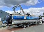 Boot yamaha 100pk alluminium pontonboot loungeboat, Watersport en Boten, Gebruikt, Overige brandstoffen, Vrachtschip