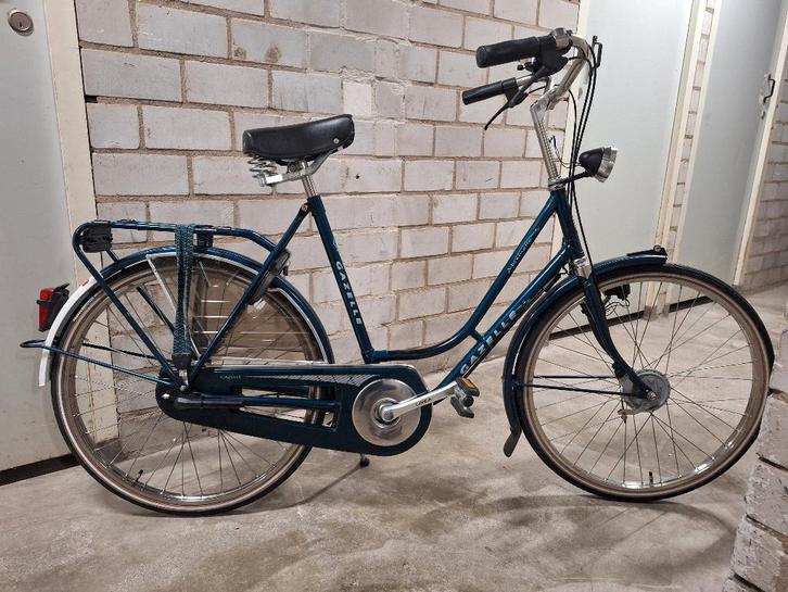 Gazelle damesfiets, Fietsen en Brommers, Fietsen | Dames | Damesfietsen, Gebruikt, Gazelle, (Extra) lage instap, Versnellingen