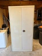Stalen werkplaats/garage kast, Huis en Inrichting, Kasten | Roldeurkasten en Archiefkasten, Ophalen, Gebruikt, Meerdere deuren