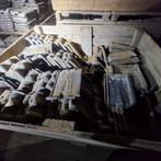 Antraciet dakpannen/kruispannen gebr. Teeuwen., Gebruikt, Steen of Klei, Ophalen of Verzenden, 15 m² of meer