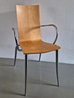 Olly Tango design stoel ontwerp Philippe Starck Driade Aleph, Huis en Inrichting, Stoelen, Metaal, Gebruikt, Bruin, Eén