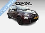 Fiat 500 1.2 Star Cabrio Navi Collezione, Auto's, Voorwielaandrijving, Stof, Gebruikt, Met garantie (alle)