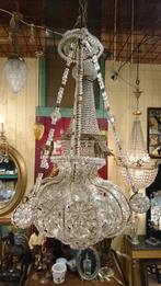 Erg mooie antieke Franse hanglamp of kroonluchter 60 cm hoog, Ophalen
