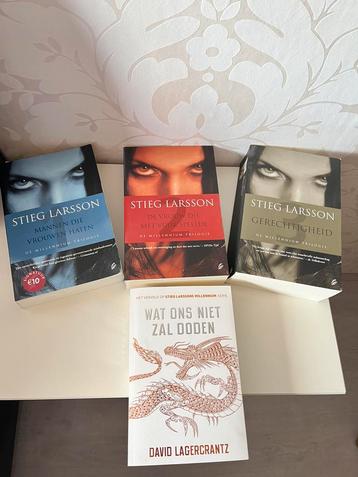 4 delen van Stieg Larsson beschikbaar voor biedingen