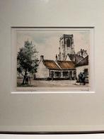 ets/aquatint Lissewge Roger Hebbelinck, Ophalen of Verzenden