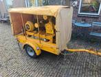 Aanhangwagen met compressor lucht krachtstroom, Ophalen, Gebruikt