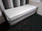 logeerbed met onderschuiver, Huis en Inrichting, Ophalen, 90 cm, Eenpersoons, Zo goed als nieuw