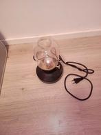 IKEA TÄRNABY Tafellamp Antraciet - Dimbaar, Ophalen of Verzenden, Zo goed als nieuw, Glas, Modern