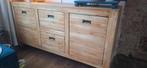 teak houten dressoir 180x87x47cm, Ophalen, Gebruikt, 150 tot 200 cm, Teakhout