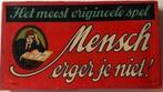 Mensch erger je niet uit 1928 van D.R.W.Z., Een of twee spelers, Ophalen of Verzenden, Gebruikt, Drwz