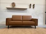 Nieuw Leolux Bellice Bank 2x80 Design Senso Camel Leer 193, Huis en Inrichting, Leolux, 150 tot 200 cm, Leer, Ophalen of Verzenden