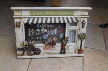 deco gevel winkel bloemist 3d  beschikbaar voor biedingen