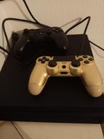 PlayStation 4, Spelcomputers en Games, Spelcomputers | Sony PlayStation 4, Ophalen, 500 GB, Met 2 controllers, Zo goed als nieuw