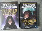 Brandon Sanderson:Sterrenvlucht en Sterrenzicht dl.1&2, Ophalen of Verzenden, Gelezen