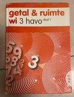 Getal & Ruimte - Wiskunde 3 HAVO Deel 1, Boeken, Schoolboeken, Ophalen of Verzenden, Gelezen, HAVO, Wiskunde A