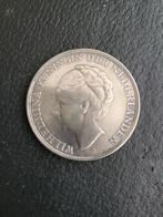 Rijksdaalder zilver, Postzegels en Munten, Munten | Nederland, Ophalen of Verzenden, Koningin Wilhelmina, 2½ gulden, Zilver