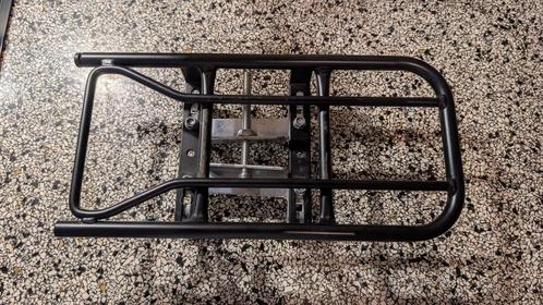 Steco Universele Opzetdrager E-bike Staal Matzwart, Fietsen en Brommers, Fietsaccessoires | Bagagedragers, Zo goed als nieuw, Ophalen of Verzenden