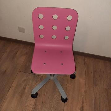 Ikea kinder bureaustoel roze licht gebruikssporen beschikbaar voor biedingen