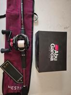 Westin W6 vertical 14-28gram incl Abu Garcia REVO MGXtreme., Ophalen, Zo goed als nieuw, Werphengel