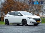 Nissan LEAF e+ N-Connecta 62 kWh // SOH 92,5%, Auto's, Stof, Gebruikt, Wit, 62 kWh
