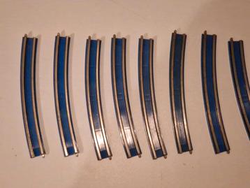 Lego 751 Bocht middengeleider Rails - 8 Stuks beschikbaar voor biedingen