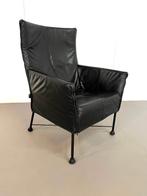 Vintage Charly fauteuil,Gerard van den Berg, Montis ca 1980, Ophalen, Gebruikt, 50 tot 75 cm, Leer