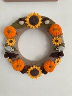 Met de hand gehaakte herfst krans vsn mani di Anne, Ophalen of Verzenden, Nieuw