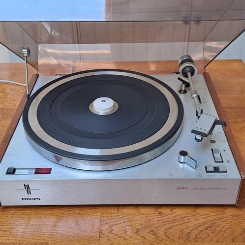 Philips GA202 platenspeler als nieuw met manual, Audio, Tv en Foto, Platenspelers, Zo goed als nieuw, Platenspeler, Philips, Pitch-regelaar