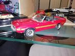 1:18 Ford Mustang GT 500 cabr rood, Ophalen, Zo goed als nieuw, ERTL