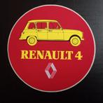 Leuke oude sticker.   Renault 4., Ophalen of Verzenden, Zo goed als nieuw, Overige typen