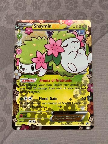 Shaymin EX beschikbaar voor biedingen