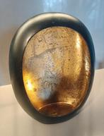 Waxinelichthouder, 25 tot 50 cm, Zwart, Ophalen of Verzenden, Zo goed als nieuw