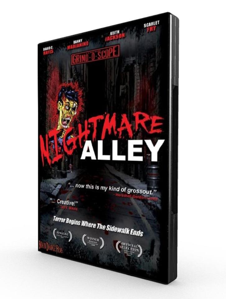 Nightmare Alley (2010) Horror Anthology, Grind-O-Scope, Zeld, Cd's en Dvd's, Dvd's | Horror, Nieuw in verpakking, Gore, Vanaf 16 jaar