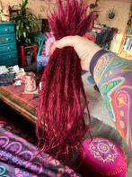 50 rode human hair dread extensions 35-40cm nu 300€, Nieuw, Ophalen of Verzenden, Pruik of Haarverlenging