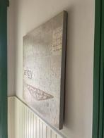 Grote canvas 100x100, Huis en Inrichting, Woonaccessoires | Schilderijen, Tekeningen en Foto's, Ophalen, Zo goed als nieuw, Schilderij