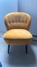 Fauteuil okergeel, Huis en Inrichting, Fauteuils, Ophalen, Zo goed als nieuw, 75 tot 100 cm, 50 tot 75 cm