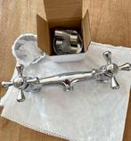 Nieuwe retro douchekraan (chroom, 2-knops, 15 cm), Ophalen, Nieuw, Chroom, Kraan