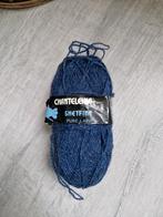 Chanteleine Shetfine Wol - Blauw, Ophalen of Verzenden, Nieuw, Breien of Haken, Wol of Garen