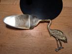 Vintage Taartschep Flamingo Messing, Antiek en Kunst, Ophalen of Verzenden