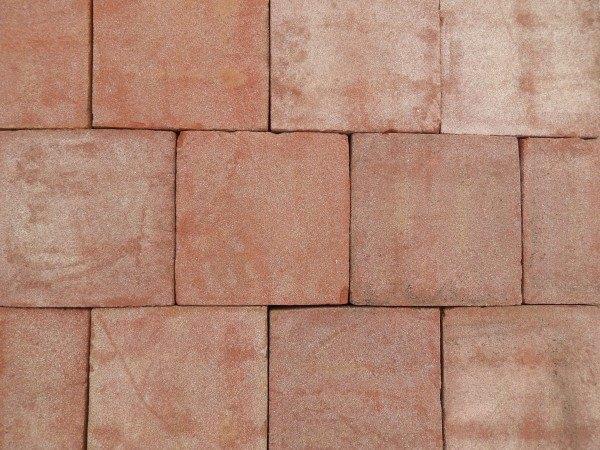 Gebakken 20x20 tegels rood, Tuin en Terras, Tegels en Klinkers, Nieuw, Terrastegels, Overige materialen, 10 m² of meer, Ophalen of Verzenden