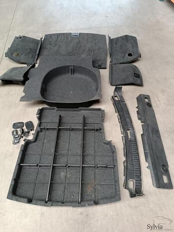Bekleding set kofferbak bagageruimte antraciet / zwart BMW 5 beschikbaar voor biedingen