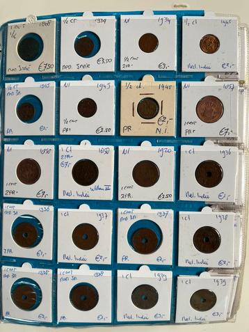 Overzeese gebieden Nederland - zilver - v.a. 1808 - 20% beschikbaar voor biedingen