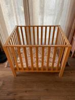 Box licht eiken inclusief matras, Kinderen en Baby's, Boxen, Ophalen, Zo goed als nieuw