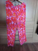 Oranje roze soepele wijde broek, maat 44., Overige kleuren, Maat 42/44 (L), Ophalen of Verzenden, Zo goed als nieuw