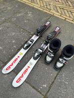 Kinder skieschoenen + ski's maat 27, Ophalen, Gebruikt, Carve, Skiën