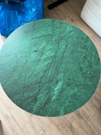 Salontafel marmer look, Huis en Inrichting, Tafels | Salontafels, Ophalen, Rond, 50 tot 100 cm, Zo goed als nieuw