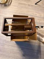 QAZQA Charlos P100 Rusty Buitenlamp tuin roestbruin, Minder dan 50 watt, Staande lamp, Ophalen of Verzenden, Netvoeding